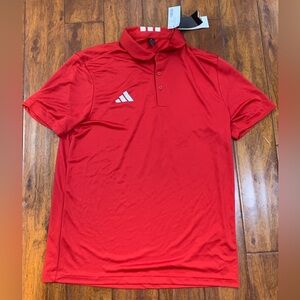 adidas 3 Stripe Golf Polo